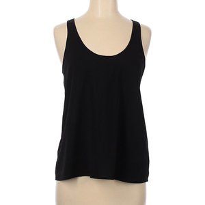 Frenchi Black Swing Tank Top Blouse Medium